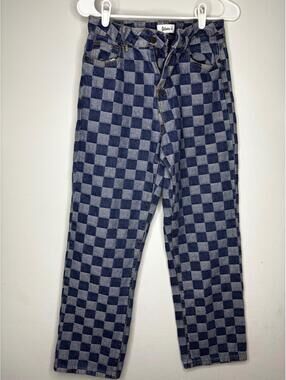 Between Us Checkered Jeans Size 9